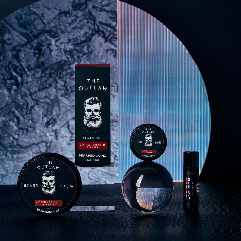 The Outlaw Beard Balm-BEARDED.-BEARDED.