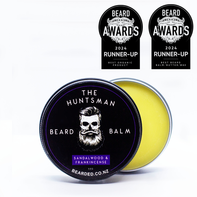 The Huntsman Beard Balm 50g - available from BEARDED.co.nz