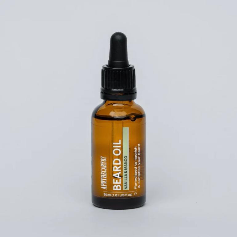 Vanilla & Mango Beard Oil-Apothecary87-BEARDED.