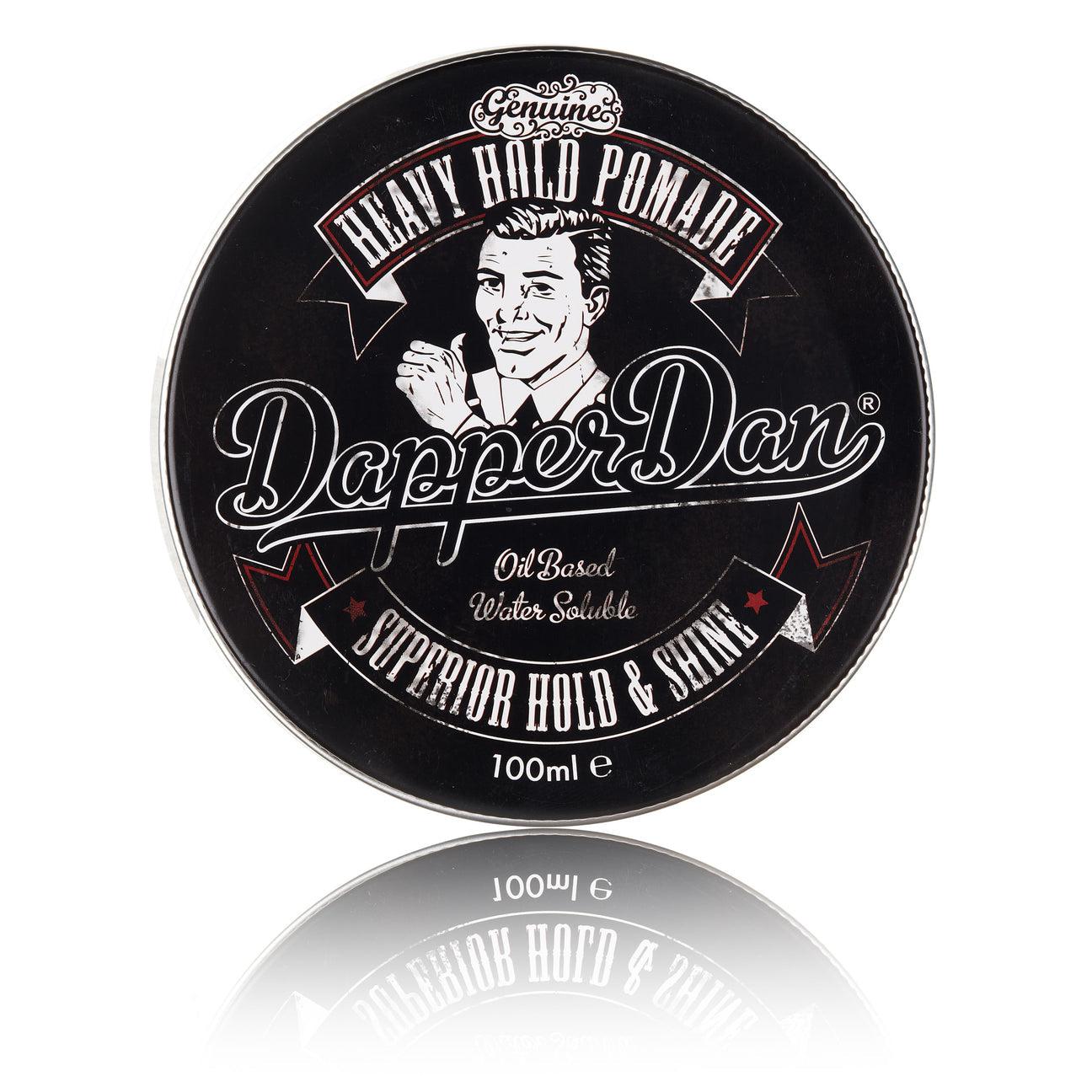 Heavy Hold Pomade-Dapper Dan-BEARDED.