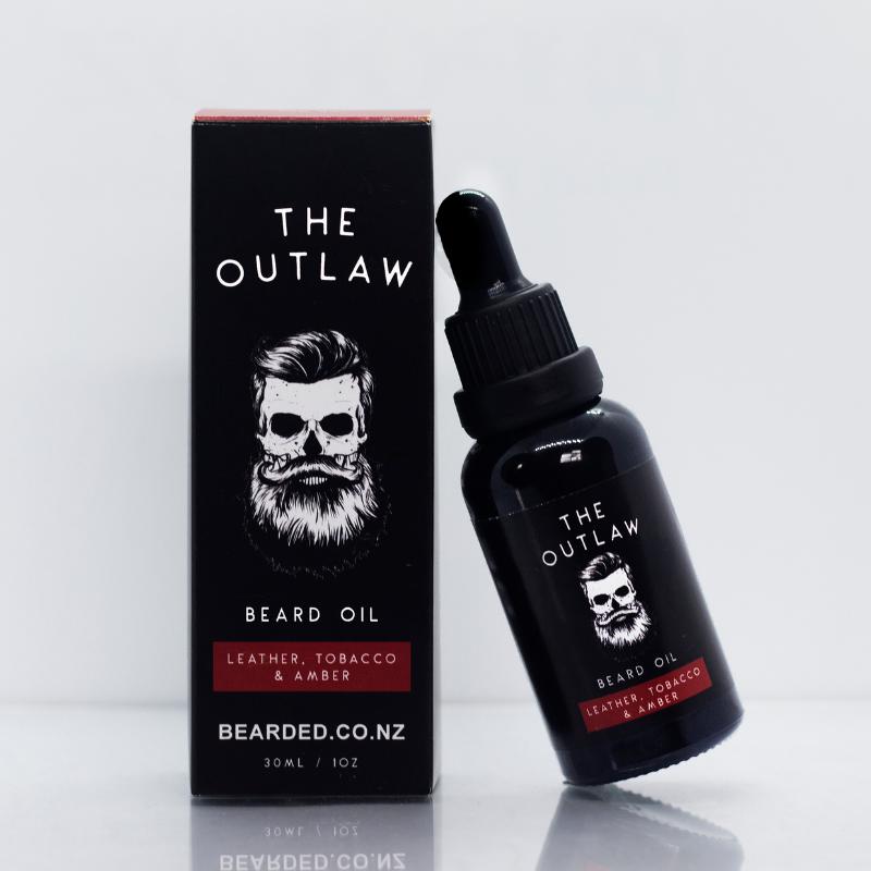 The Outlaw Beard Oil-BEARDED.-BEARDED.