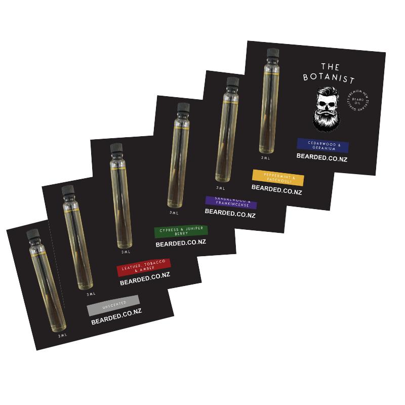 BEARDED. Beard Oil - Samples