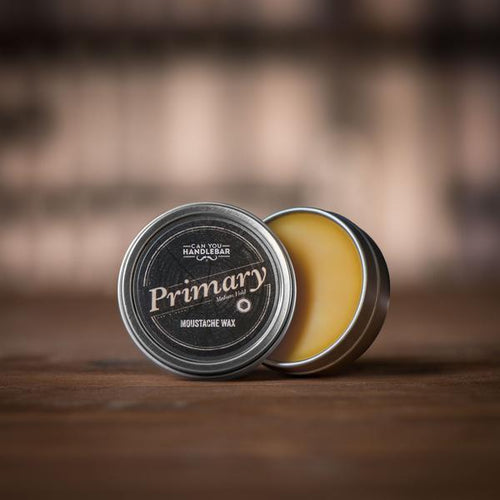 Primary Moustache Wax-Can You Handlebar-BEARDED.