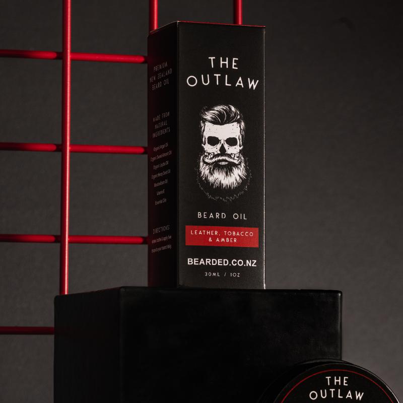 The Outlaw Beard Oil-BEARDED.-BEARDED.